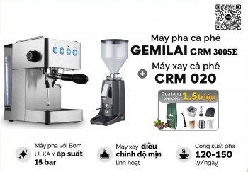 COMBO GEMILAI CRM 3005E VÀ CRM 020