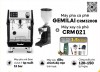 Combo máy pha cà phê CRM 3200B và máy xay 021