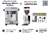 Combo Welhome KD210 S3 New và  Lamvita MX