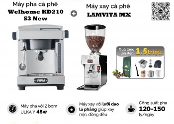 Combo Welhome KD210 S3 New và  Lamvita MX