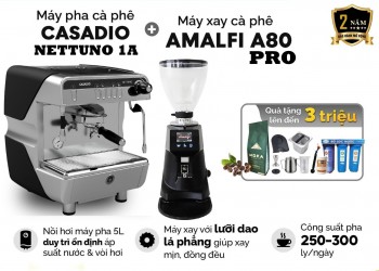 Combo Casadio Nettuno 1 Group và Gemilai A80 Pro